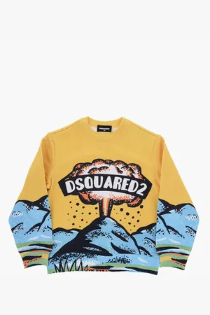 Dsquared2 Printed Crew-neck Sweatshirt