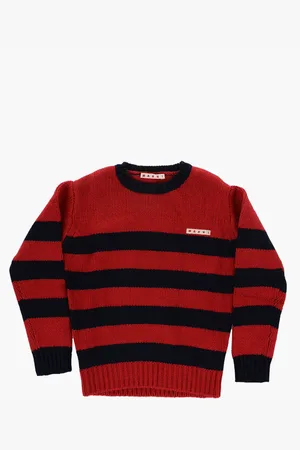 Marni Two-Tone Striped Sweater
