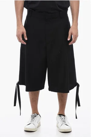 Dior Multipockets Wide Shorts with Drawstring Hem