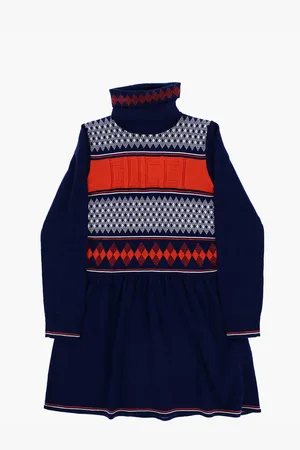 Gucci Wool Long Sleeves Dress
