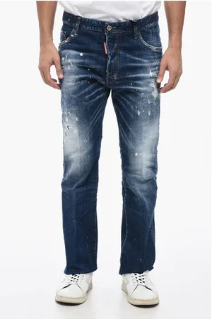 Dsquared2 Vintage Effect FLARE BOOTCUT Jeans 22cm