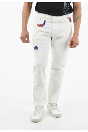 Dior Slim Fit Jeans with Patches 17cm