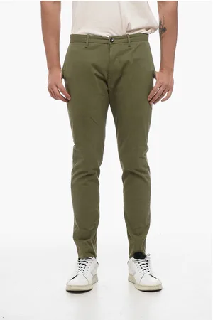 Nine In The Morning Stretch Cotton Slim Fit Chino Pants