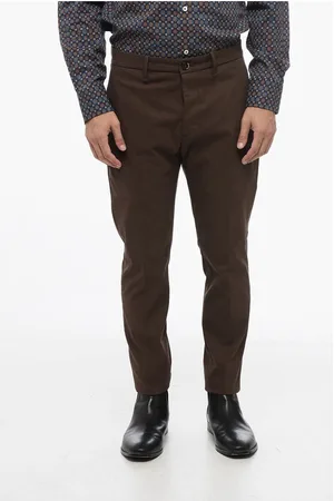 Nine In The Morning Stretch Cotton Slim Fit Chino Pants