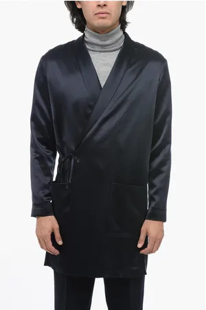 Saint Laurent Wrapped Silk Blazer