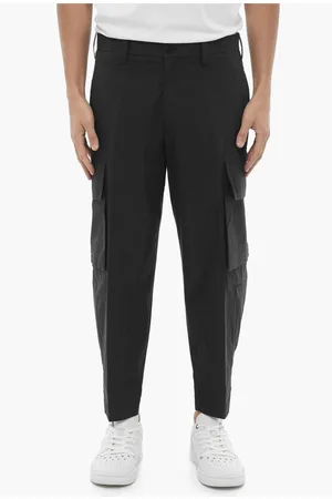 Neil Barrett Loose Fit Cargo Pants with Belt Loops