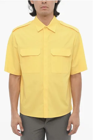 Neil Barrett Looe Fit Military Shirt With Short Sleeves