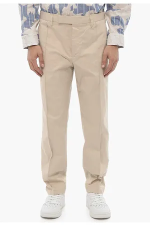 Neil Barrett Low-Wait Slim Fit Pants with Belt Loops