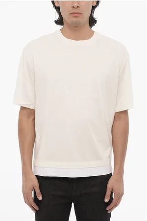 Neil Barrett Solid Color Slim Fit Crew-neck T-shirt