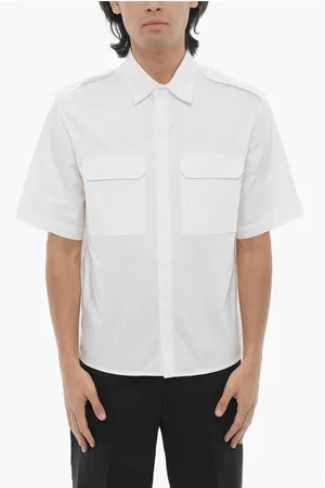 Neil Barrett Loose Fit Short Sleeves Military Shirt