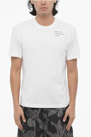 Neil Barrett Slim Fit HUMAN WITH EXTRAORDINARY VISION Crew-neck T-Shirt