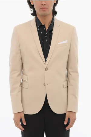 Neil Barrett Side vents notch lapel RUFFALO 2-button blazer