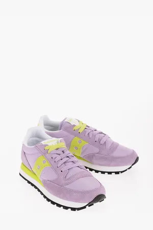 Saucony Suede and Nylon JAZZ ORIGINAL Low-Top Sneakers with Contrast