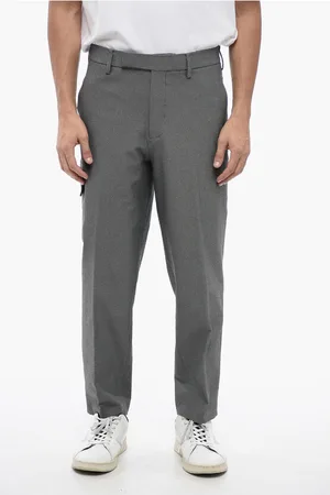 Neil Barrett Viscose Blend NATE Cargo Pants with Belt Loops