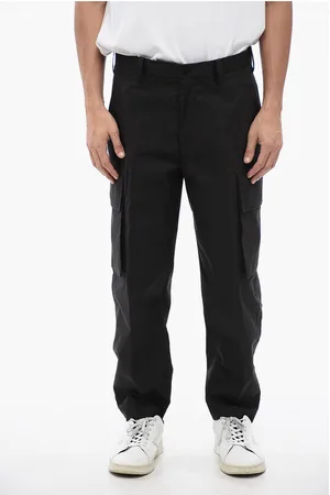 Neil Barrett Cotton Blend FIREMAN Loose Fit Cargo Pants