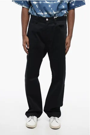 Jil Sander 5-Pocket Twill Cotton Pants with Belt Loops