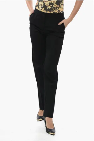 Jil Sander Wool Chinos Pants with Concealed Closure