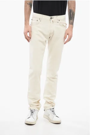 corneliani ID LUXURY DENIM Ton-sur-ton Embroidered Denims
