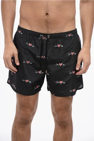 Neil Barrett Printed ALL-OVER CUPID Swim Shorts