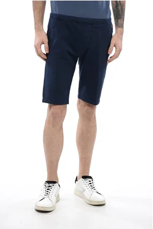 corneliani ID Brushed Cotton Skinny Shorts