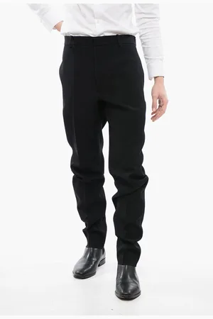 Jil Sander 4-Pocketed Virgin Wool Pants with Hidden Closure
