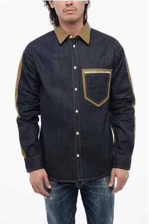 Dsquared2 Two-toned CATEN BROS Denim Shirt
