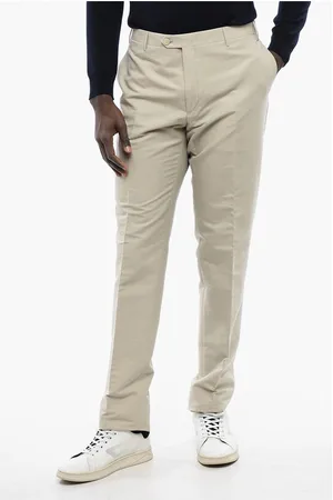 corneliani CC COLLECTION 4-Pocketed RIGHT Cotton Pants