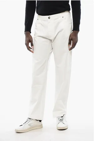 corneliani ID LUXURY DENIM Ton-sur-ton Embroidered Denims