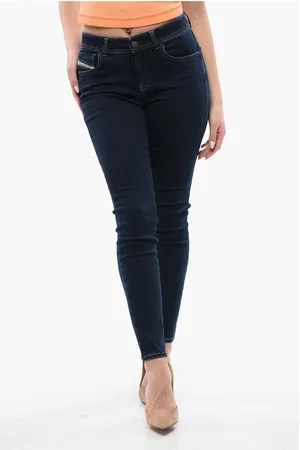 Diesel Mid Waist 2017 SLANDY Super Skinny Fit Jeans 12cm L32