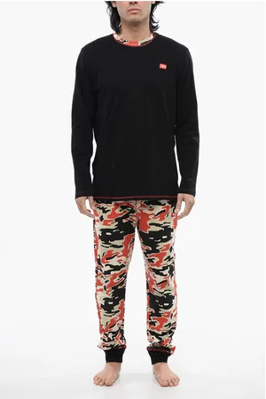 Diesel Stretch Cotton UMSET-WILLIAM Long Pyjamas Set