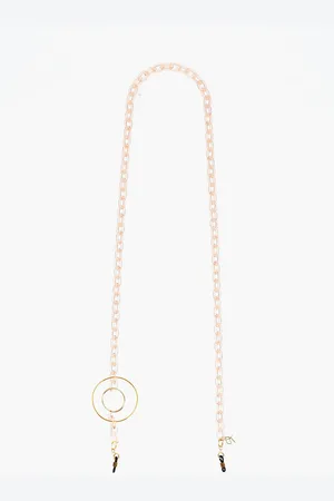 EMMANUELLE KHANH Solid Color Eyewear Chain