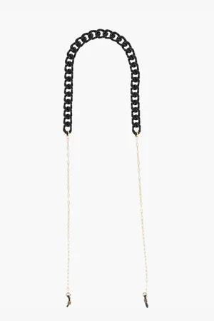 EMMANUELLE KHANH Solid Color Eyewear Chain