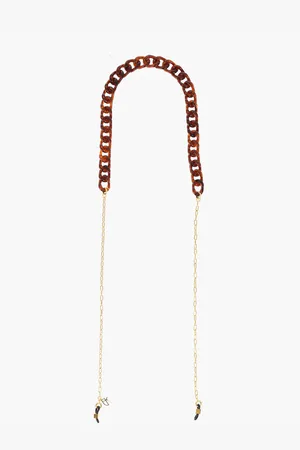 EMMANUELLE KHANH Solid Color Eyewear Chain