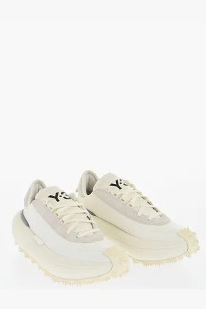 YOHJI YAMAMOTO ADIDAS Fabric and Suede Y-3 MAKURA Low Top Sneakers with Chu