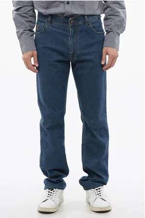 corneliani ID Stretch Cotton Regular Fit Denims 20 cm
