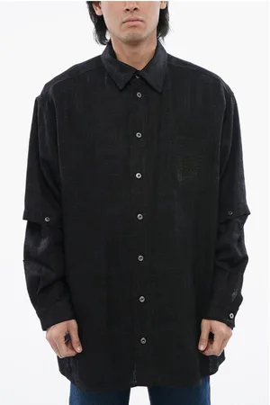 OFF-WHITE Linen Shirt With Removable Shirt
