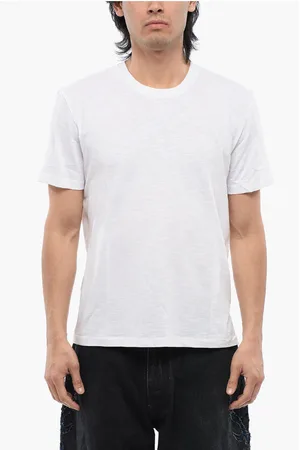 Neil Barrett Monochrome YOKE BACK Cotton T-Shirt