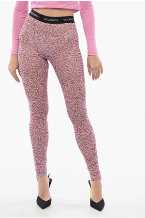 Viktor & Rolf Allover Logo PRIVATE PARTY Sheer Leggings