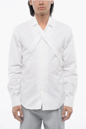 OFF-WHITE Long Sleeved Shirt With Criss-Cross Detail
