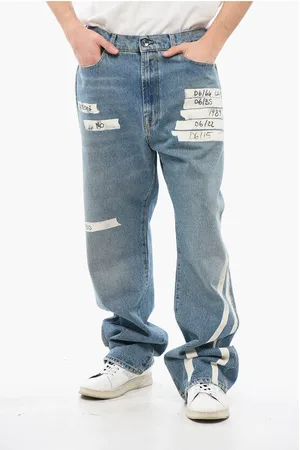 1989 STUDIO Printed Straight Leg Slim Fit Jeans 26cm