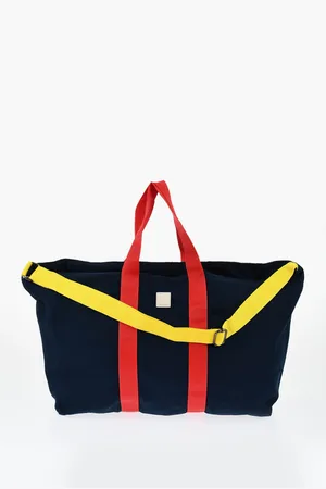 Woolrich Canvas Tote Bag with Tape Handles and Adjustable Shoulder St