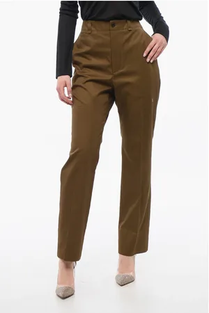 Saint Laurent Straight Pants with Pleats