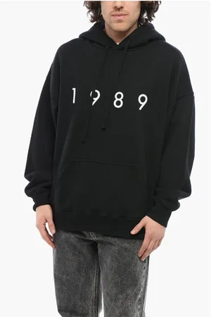 1989 STUDIO Cotton Hoodie with Frontal Embossed Logo