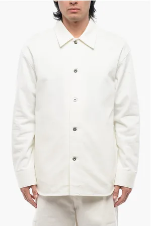 Jil Sander Denim Overshirt with Flush Pockets