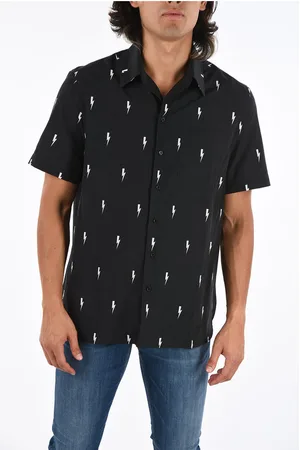 Neil Barrett Thunderbolt Printed Shirt