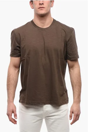Neil Barrett Monochrome YOKE BACK Cotton T-Shirt