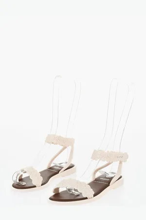 Viktor & Rolf MELISSA Rubber BLOSSOM Sandals with Ankle Strap