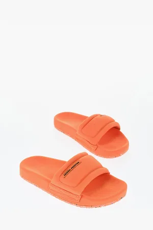 Heron Preston Padded Fabric Sandals with Logo