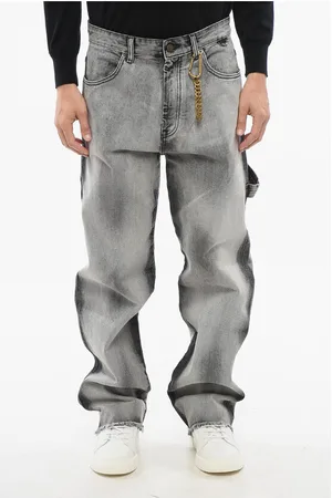 DARKPARK Delavè JOHN Denims with Fringed Hem 23cm