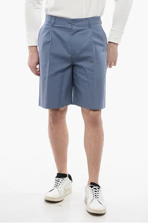 Dior Pleated Straight-Fit Shorts